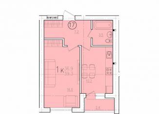 1-ком. квартира на продажу, 39.3 м2, Саратовская область