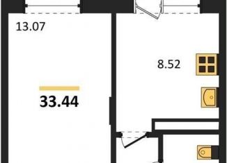 Продажа 1-комнатной квартиры, 33.4 м2, Воронеж, Советский район