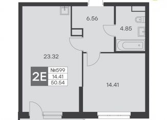 Продается однокомнатная квартира, 53.8 м2, Екатеринбург, улица Громова, 26