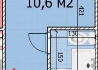 Продам квартиру студию, 10.6 м2, Москва, Чертановская улица, 29к1, метро Пражская