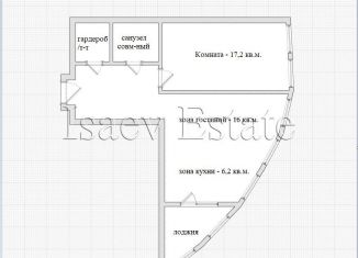 Продажа двухкомнатной квартиры, 57.6 м2, Москва, Шелепихинская набережная, 40к3