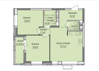 Продам 3-комнатную квартиру, 64 м2, Ижевск