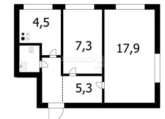 Продам двухкомнатную квартиру, 36.7 м2, Новосибирская область, улица Дмитрия Донского, 24