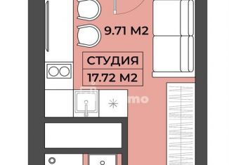 Продаю квартиру студию, 18 м2, Москва, улица Адмирала Макарова, 3, САО