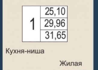 Продается квартира студия, 31.7 м2, Красноярск, ЖК Светлогорский, Светлогорский переулок, 2о