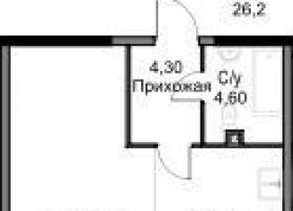 Продажа квартиры студии, 40.8 м2, Москва, улица Академика Челомея, 1А, метро Калужская