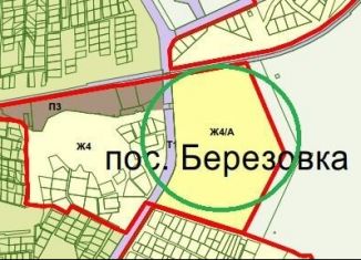 Продажа земельного участка, 600 сот., посёлок Берёзовка, Дачная улица