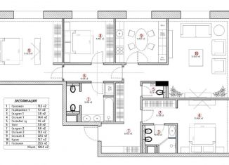 Сдается 4-ком. квартира, 125 м2, Москва, Котельническая набережная, 31, метро Таганская