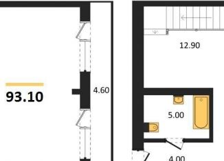 2-ком. квартира на продажу, 93.1 м2, Новосибирск, метро Октябрьская