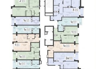 Квартира на продажу студия, 21.7 м2, Воронеж, Покровская улица, 19