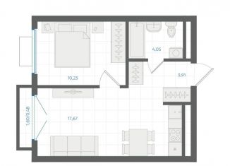 Продам 1-ком. квартиру, 36.3 м2, Свердловская область