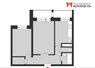 Продажа 2-комнатной квартиры, 51.1 м2, Железногорск, Ленинградский проспект, 7