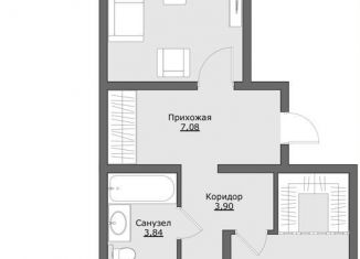 Продается 2-комнатная квартира, 60.4 м2, Хотьково