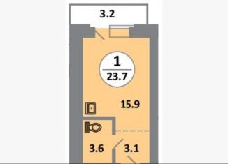 Продается квартира студия, 23.7 м2, Красноярск, Советский район, проспект 60 лет Образования СССР, 48