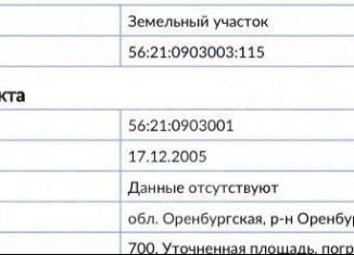 Продам участок, 7 сот., СНТ Заря, Виноградная улица, 22