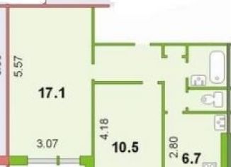 Продается 2-ком. квартира, 44 м2, Мурманск, Кольский проспект, 140к1