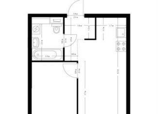 Продаю 1-ком. квартиру, 32.3 м2, Одинцово, жилой комплекс Одинцово-1, 1.26.2