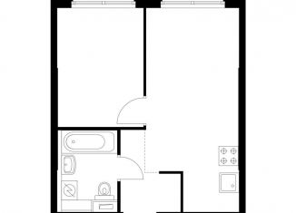 Продажа 1-комнатной квартиры, 32.3 м2, Ленинградская область, жилой комплекс Таллинский Парк, 3.1