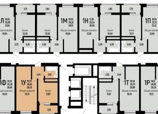 Продажа однокомнатной квартиры, 38.3 м2, Краснодарский край, Заполярная улица, 39лит10