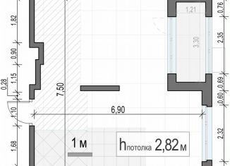 Продам однокомнатную квартиру, 46.3 м2, Мытищи, ЖК Новое Медведково, к39