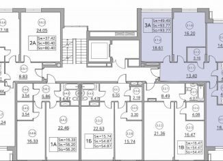 3-ком. квартира на продажу, 93.9 м2, Казань, улица Генерала Ерина, 5Д