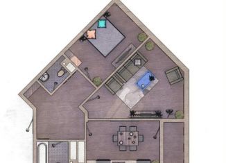 Продам 2-комнатную квартиру, 67.1 м2, Грозный, Старопромысловское шоссе, 7, Путинский район