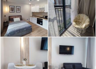 Сдача в аренду квартиры студии, 30 м2, Тюмень, улица Константина Посьета, 4к1, ЖК Пятый квартал