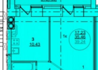 Продажа 1-ком. квартиры, 39.2 м2, Йошкар-Ола, улица Воинов-Интернационалистов, 13