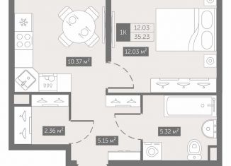 Продаю 1-ком. квартиру, 35.2 м2, Санкт-Петербург
