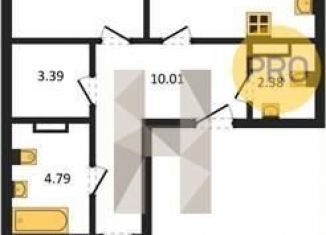 2-ком. квартира на продажу, 84.2 м2, Воронеж