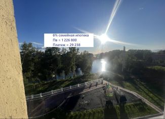 Трехкомнатная квартира на продажу, 84.9 м2, Абакан, Серебристая улица, 38/1