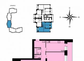 Продается 3-ком. квартира, 99.9 м2, Владимир, улица Родионовка, 4