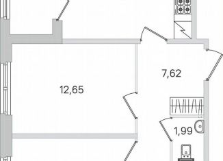 Продаю 2-ком. квартиру, 54 м2, Пушкин