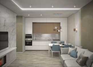 Продажа 3-комнатной квартиры, 77 м2, Тюмень, улица Первооткрывателей, 10, ЖК Колумб