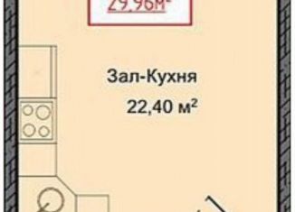 Продам квартиру студию, 30 м2, Избербаш, улица имени Р. Зорге, 40А