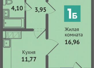 Продам 1-ком. квартиру, 39.9 м2, Чебоксары, улица Академика В.Н.Челомея, 14