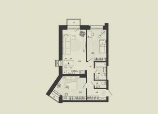 2-ком. квартира на продажу, 67 м2, Удмуртия