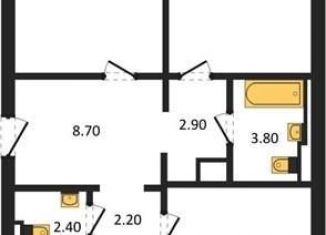 Продаю трехкомнатную квартиру, 88.9 м2, Воронеж, улица Загоровского, 5/3
