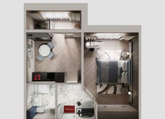 Продам 1-комнатную квартиру, 39.4 м2, Курская область