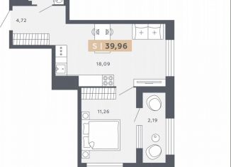 Продаю однокомнатную квартиру, 40 м2, Санкт-Петербург, Московское шоссе, 13ВА, ЖК Звёзды Столиц