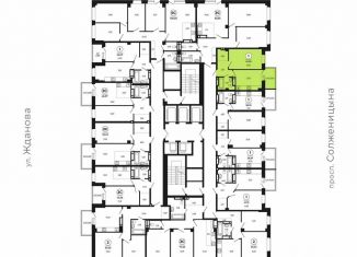 Продам 1-ком. квартиру, 40.9 м2, Ростов-на-Дону, Советский район, улица Ерёменко, 115