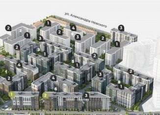 Продам двухкомнатную квартиру, 63.5 м2, Калининград, Арсенальная улица, 31к1