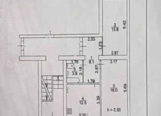 Двухкомнатная квартира на продажу, 58 м2, Чистополь, улица Вишневского, 6