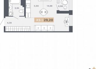 Продам квартиру студию, 29.2 м2, Санкт-Петербург, Московское шоссе, 13ВА, ЖК Звёзды Столиц