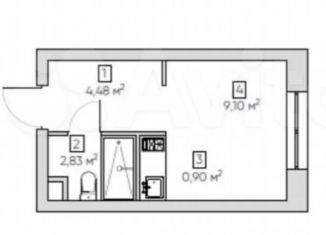 Продаю квартиру студию, 18 м2, Москва