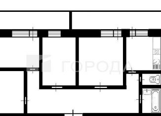 4-ком. квартира на продажу, 72 м2, Томск, улица Мокрушина, 24