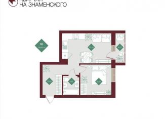 Продам однокомнатную квартиру, 56.5 м2, Тобольск, микрорайон 3Б, 6Бк2