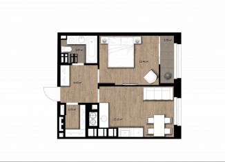 Продам 1-комнатную квартиру, 41.6 м2, Рязань, Гражданская улица, 19