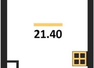 Продается квартира студия, 21.4 м2, Воронеж