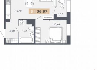 Продажа 1-ком. квартиры, 37 м2, Санкт-Петербург, Московское шоссе, 13ВА, ЖК Звёзды Столиц